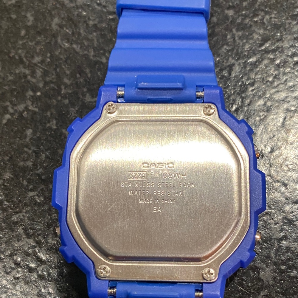 Casio Vibrant Blue Illuminator Watch - Picture 5 of 10